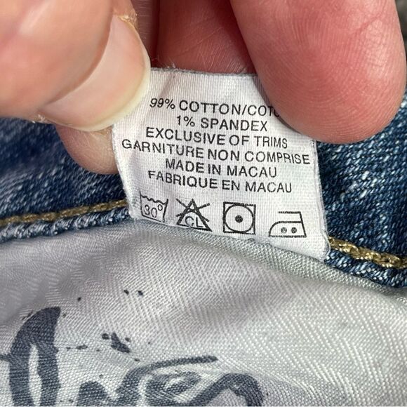 Silver Jeans Lael Women's 29X30.5 Blue Bootcut Low Rise Light Demin Stretch - Picture 10 of 16